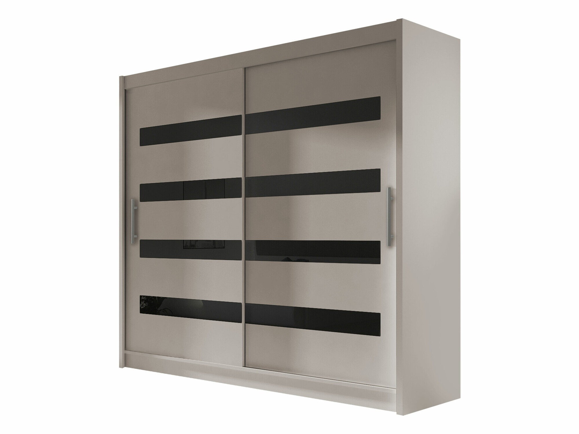 Шкаф Closico 156 (Кашемир + Чёрный)