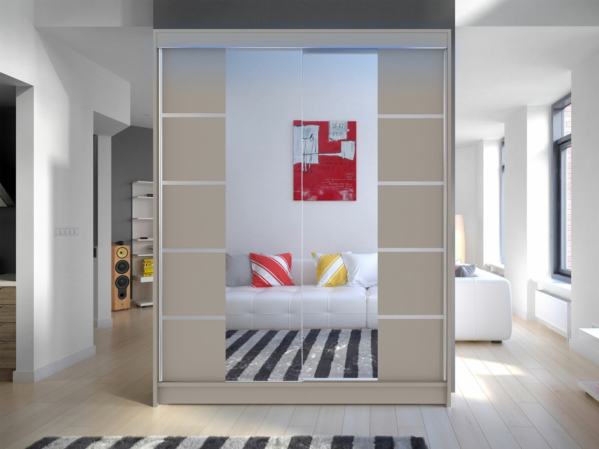 Skapis Closico 146 (Kašmirs)