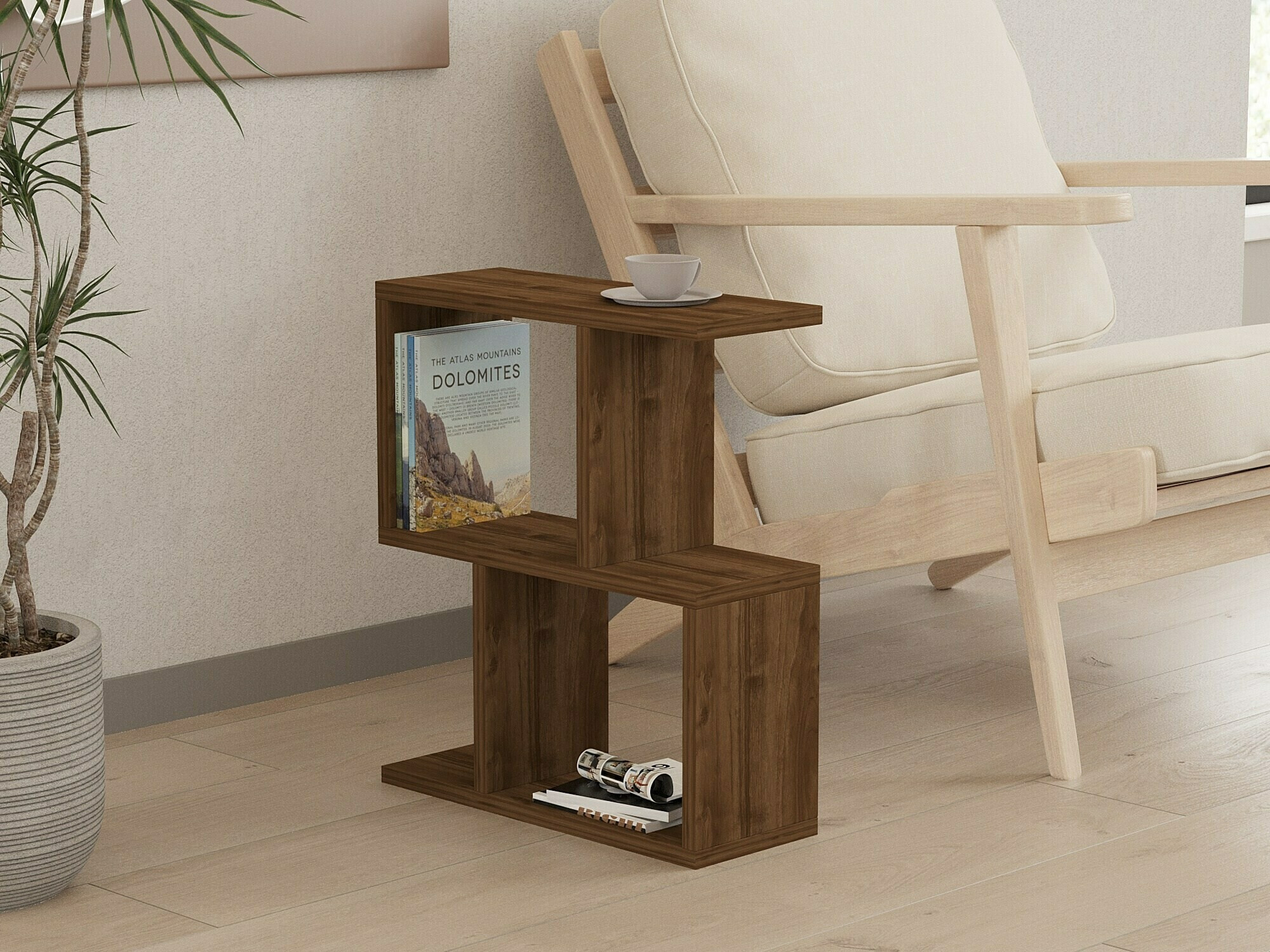 Kafijas galdiņš Kailua 1367 (Riekstkoks)