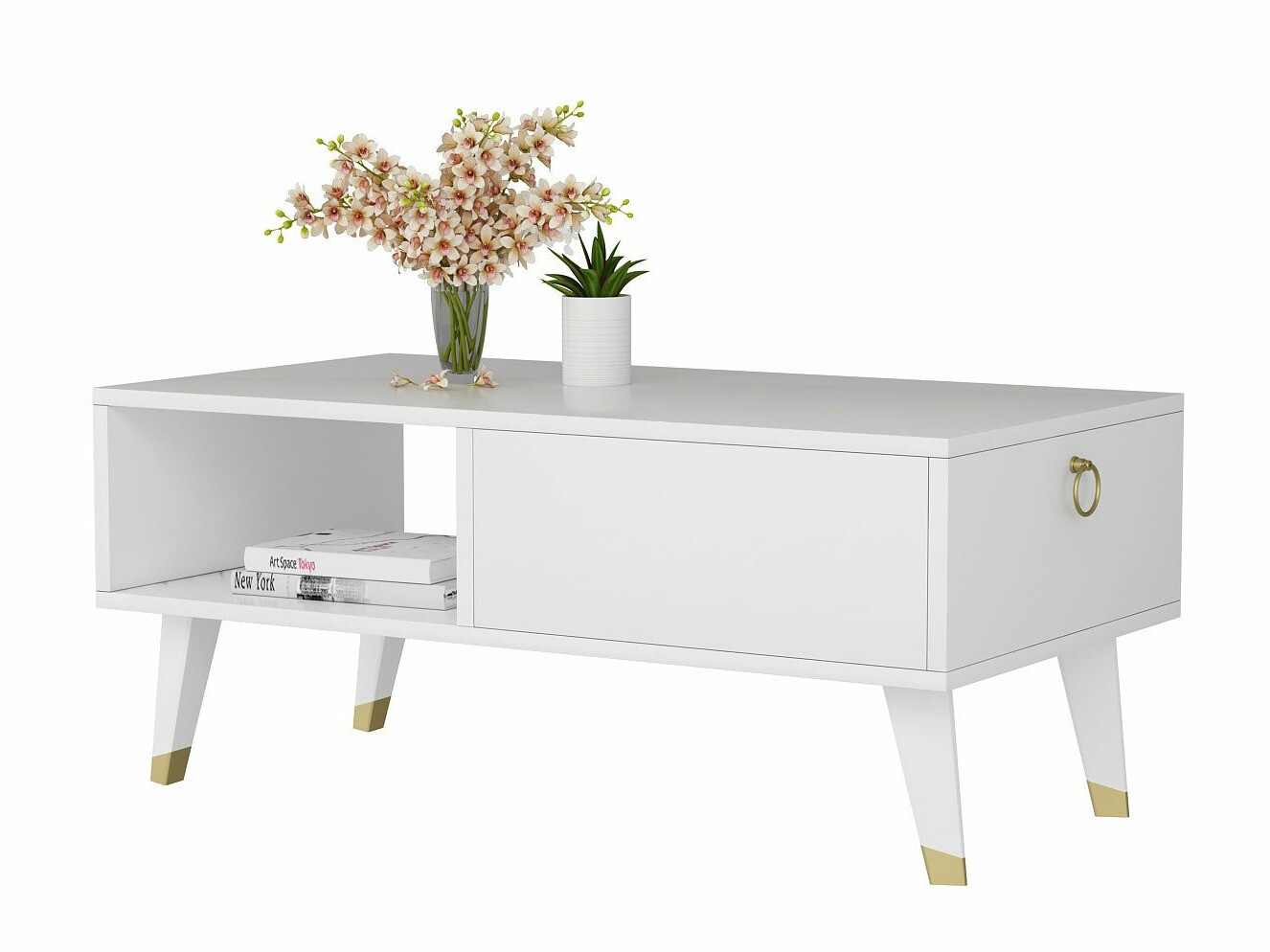 Журнальный столик Kailua 1872 (Белый)