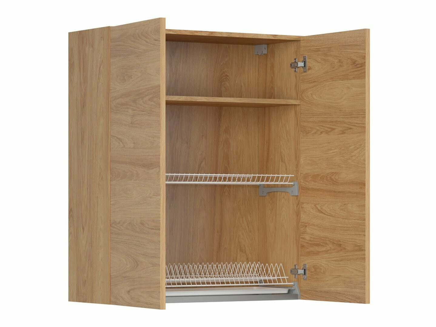 Модульный настенный шкафчик с сушилкой Amper Oak 154