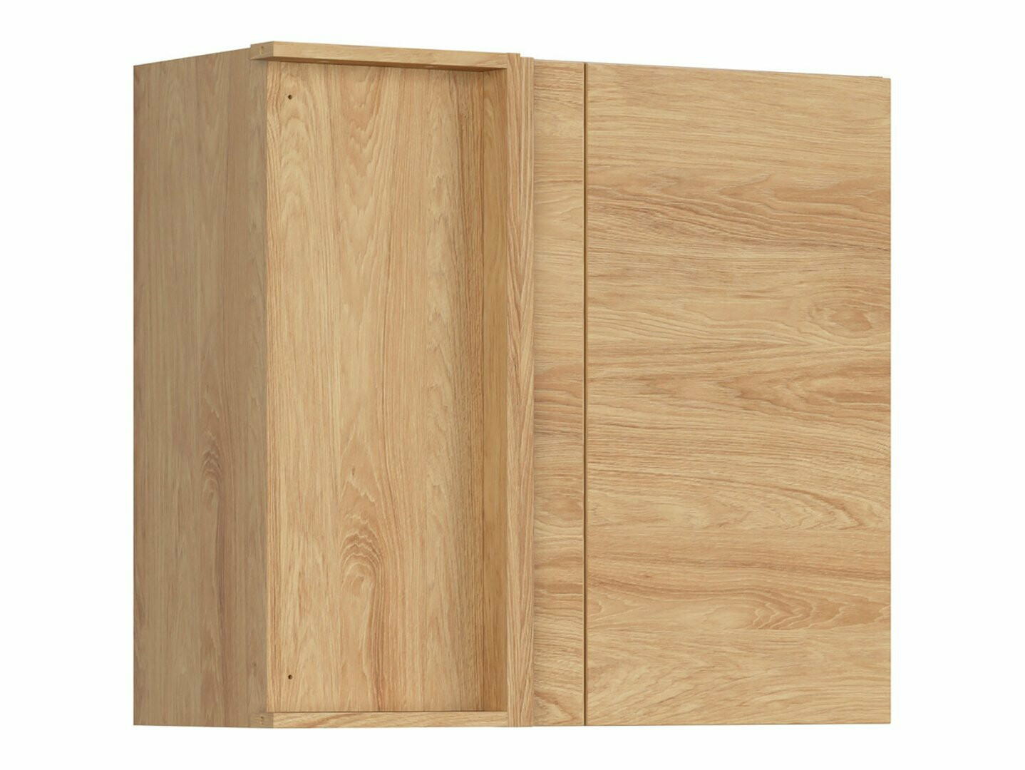 Модульный настенный угловой шкафчик Amper Oak 155