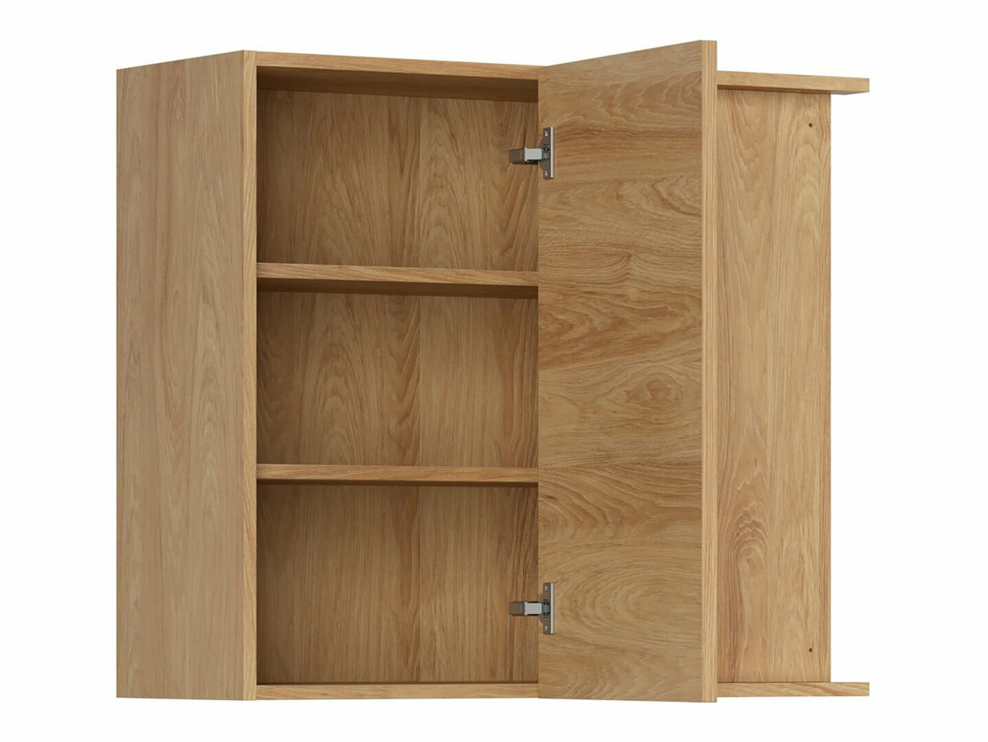 Модульный настенный угловой шкафчик Amper Oak 155