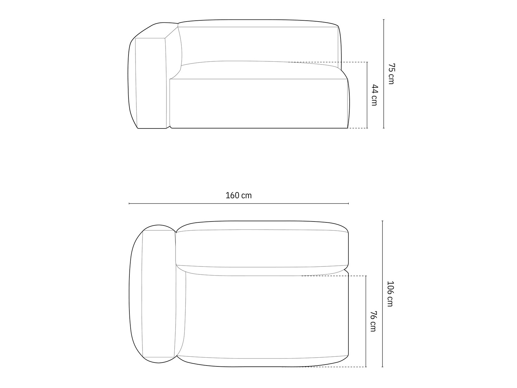 Moduļu krēsls Sorcoro 111 (Boston Forest)