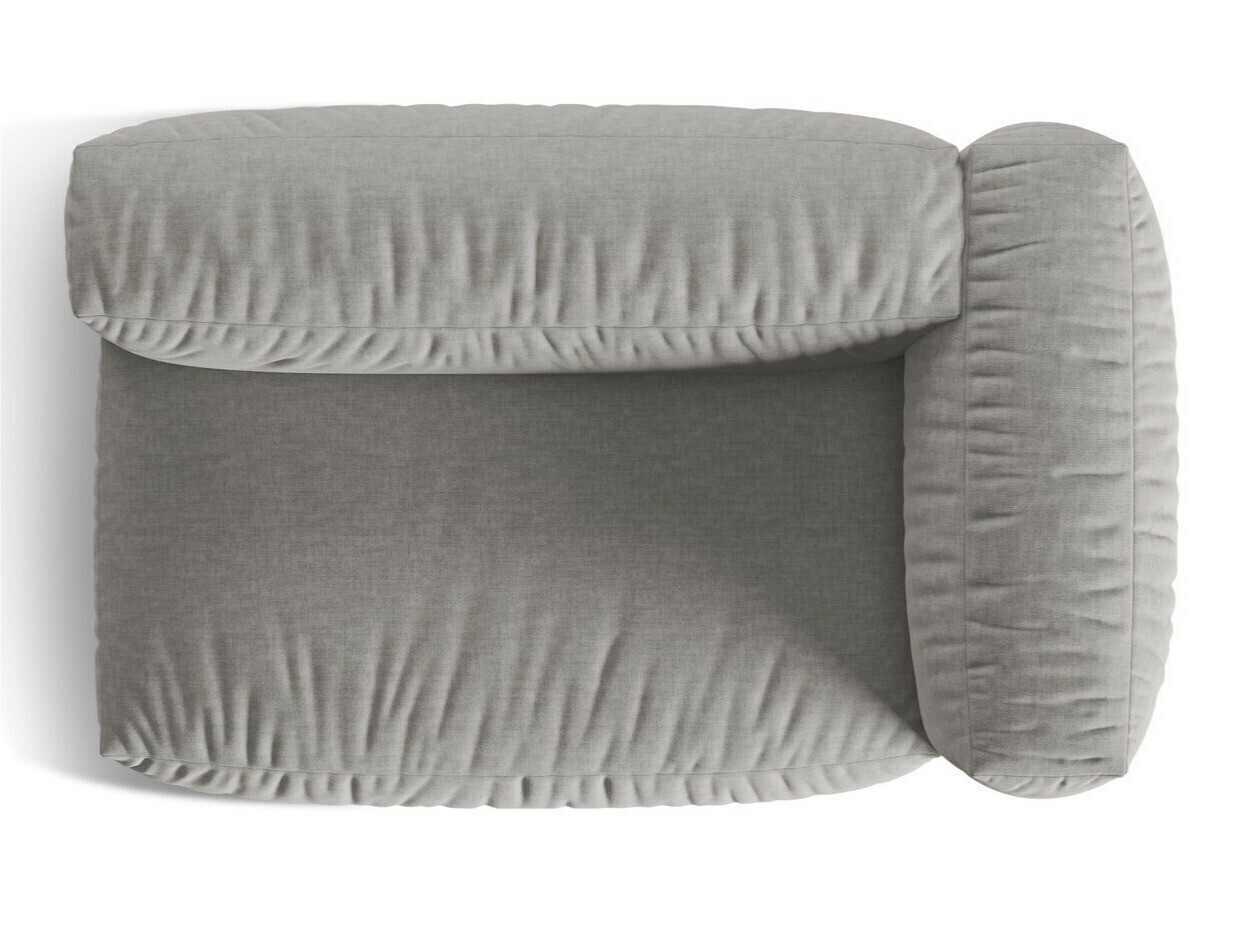 Moduļu krēsls Sorcoro 111 (Boston Gaišs Pelēks)