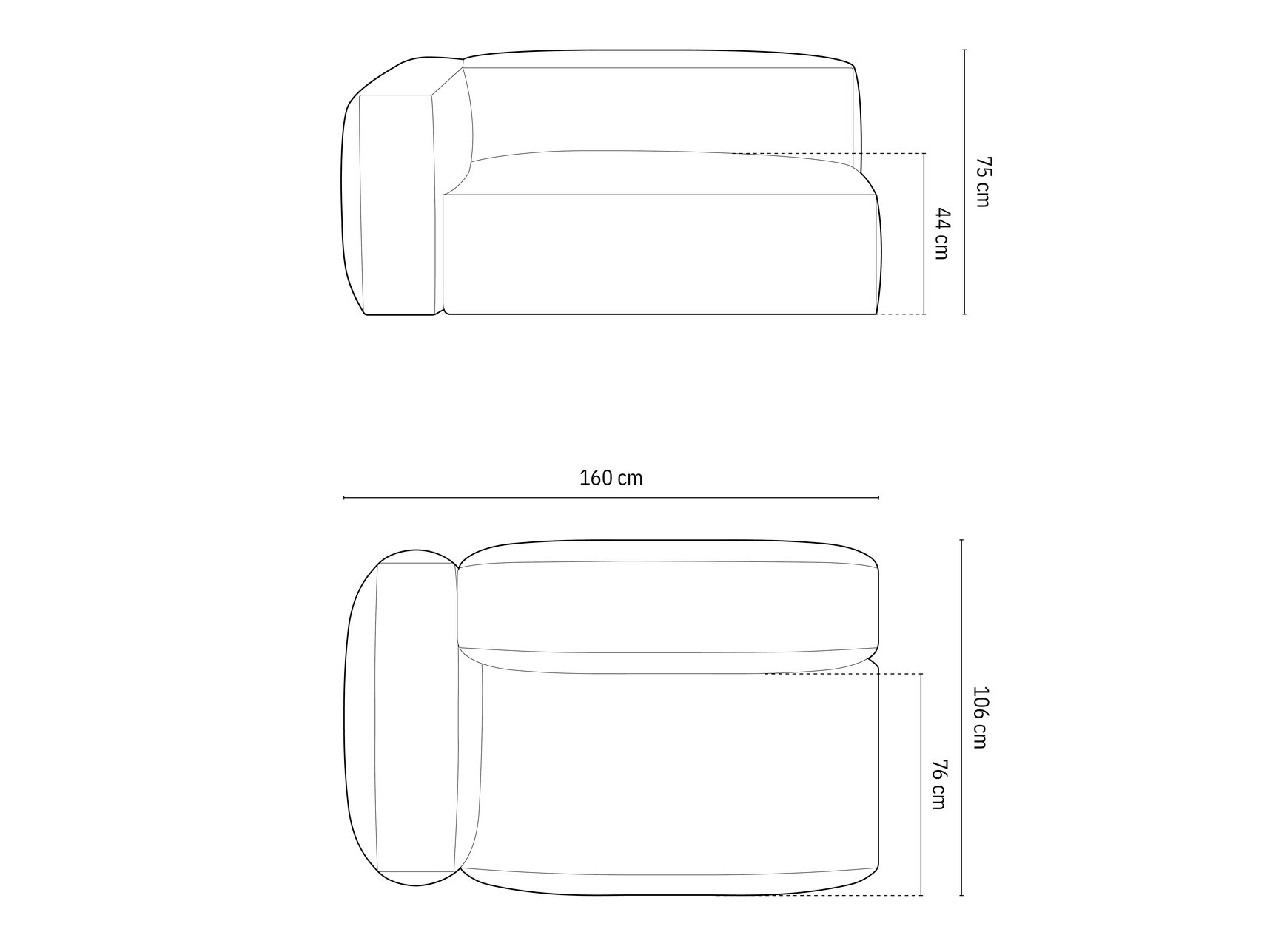 Moduļu krēsls Sorcoro 111 (Vogue 15)