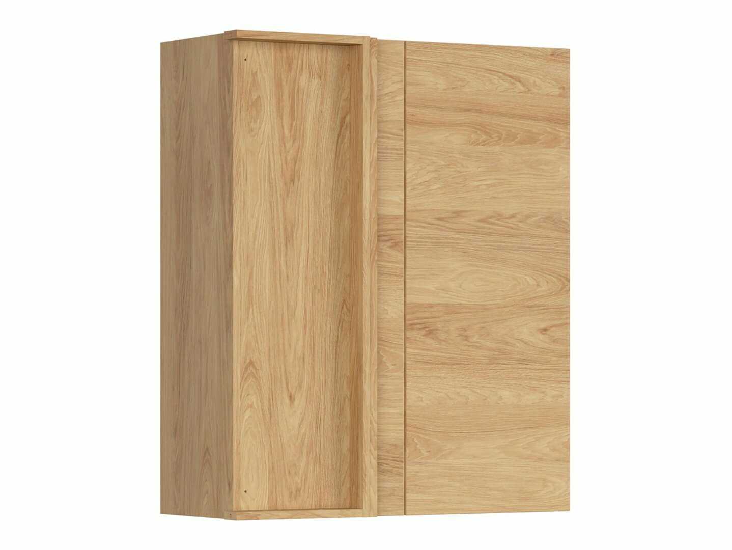 Moduļu piekarams stūra skapis Amper Oak 156