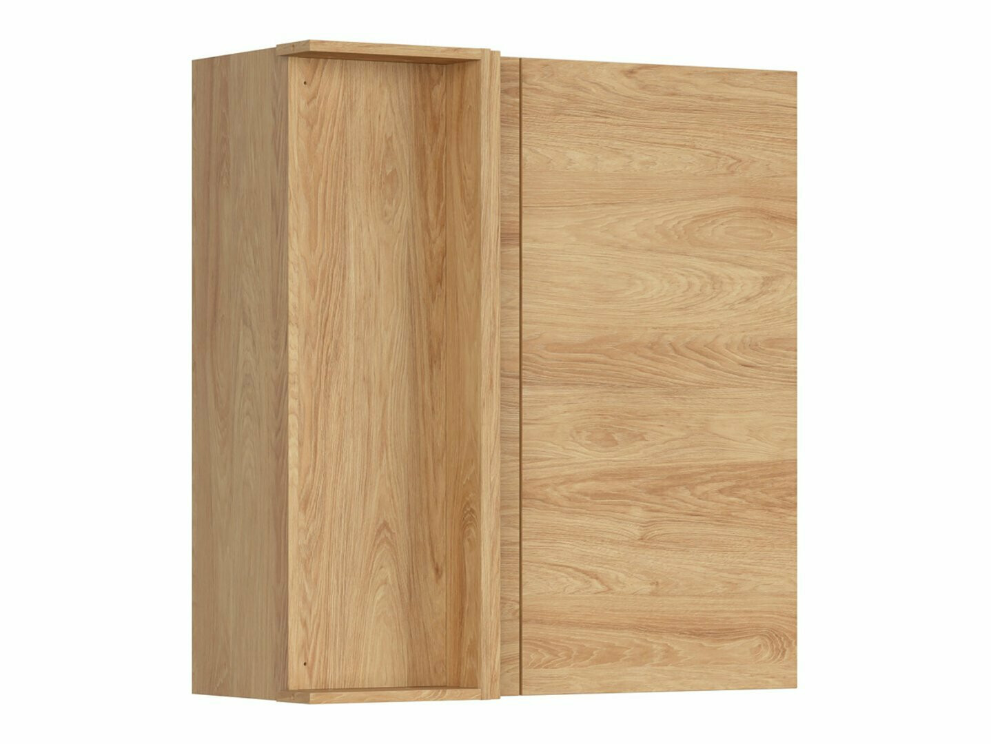 Moduļu piekarams stūra skapis Amper Oak 158