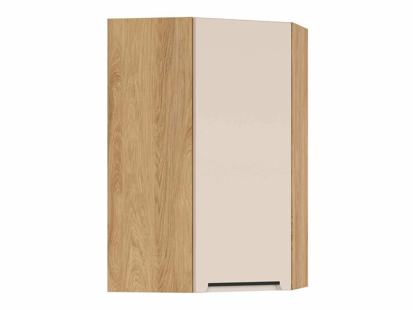 Moduļu piekarams stūra skapis Riso Beige 162