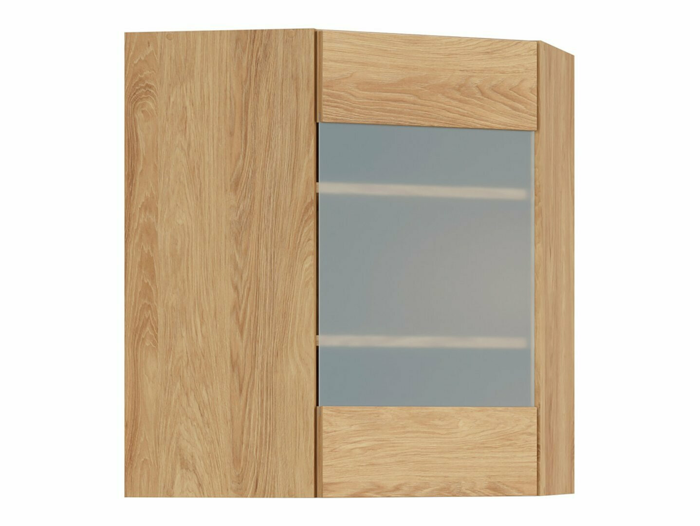 Модульный настенный угловой шкафчик Soli Cream 177