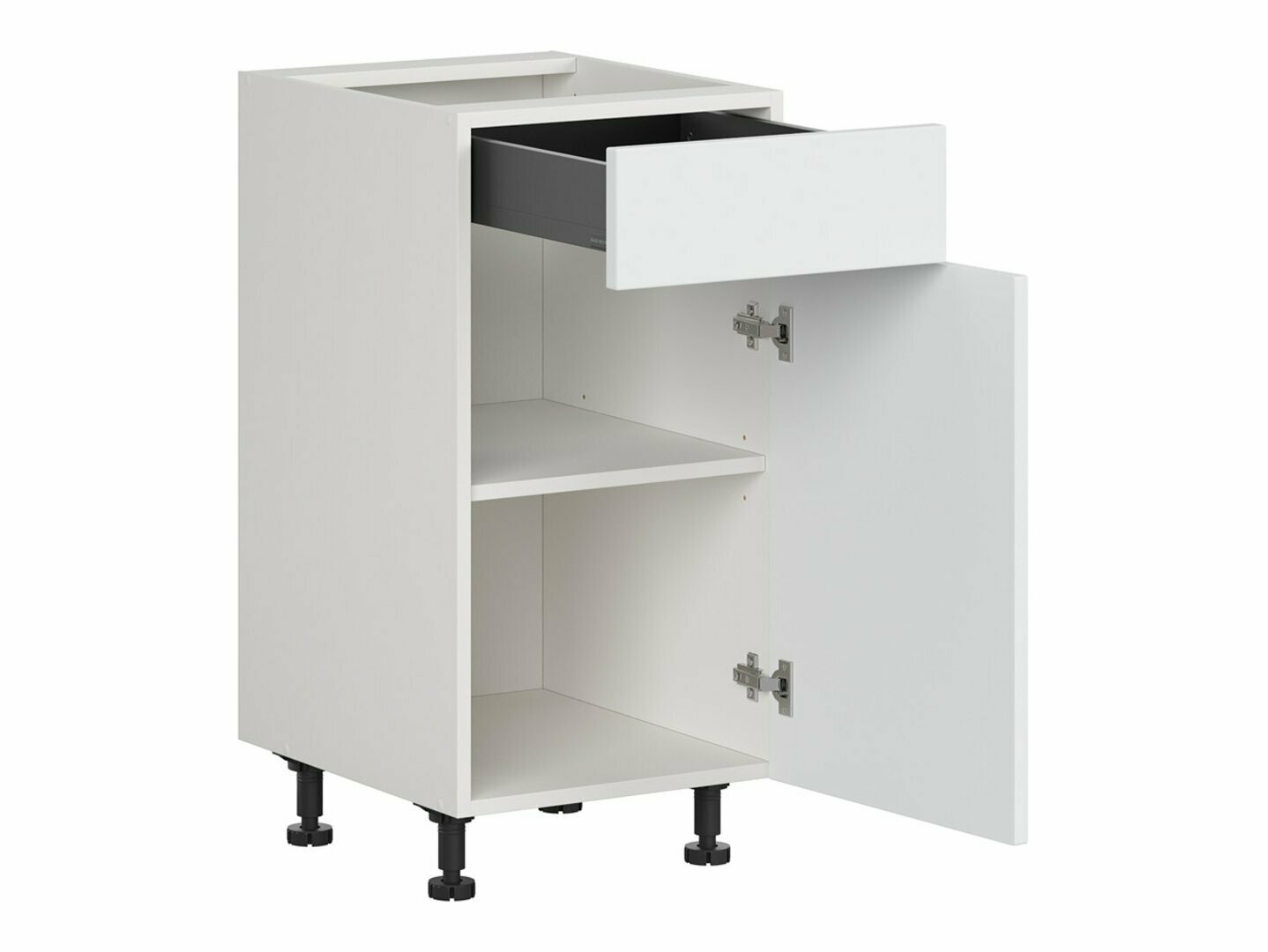 Модульный шкафчик с выдвижным ящиком и дверцами Top White 103