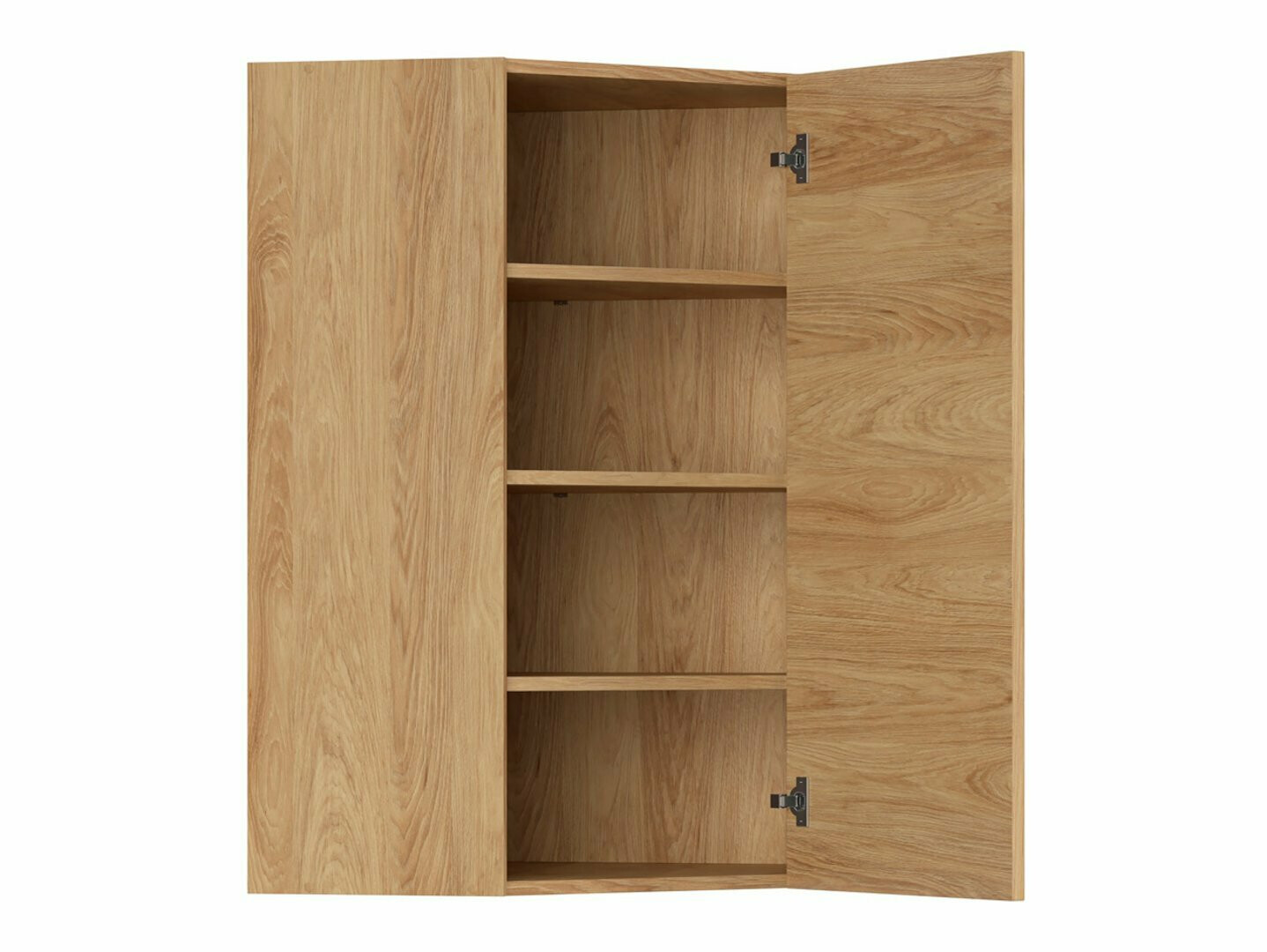 Moduļu piekarams stūra skapis Amper Oak 160