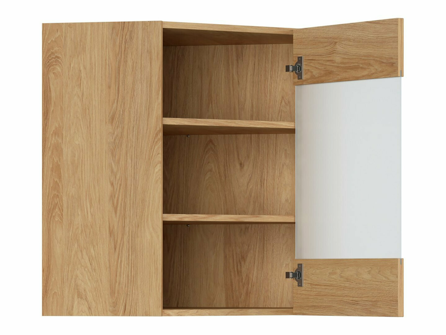 Moduļu piekarams stūra skapis Soli Cream 177