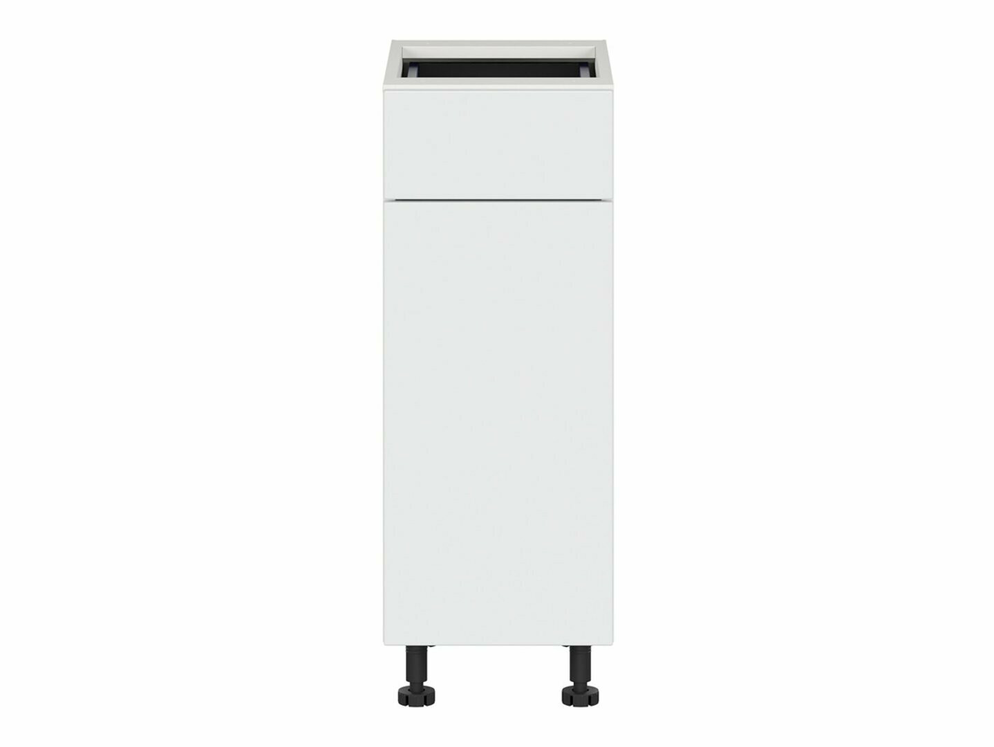 Moduļu skapis ar atvilktni un durvīm Top White 102