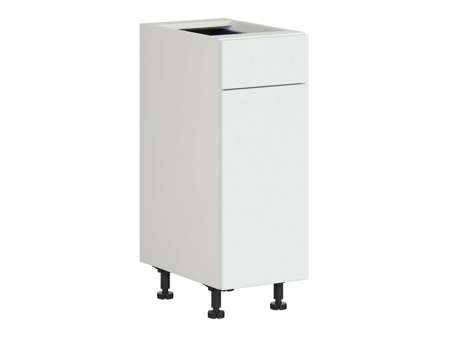 Moduļu skapis ar atvilktni un durvīm Top White 102