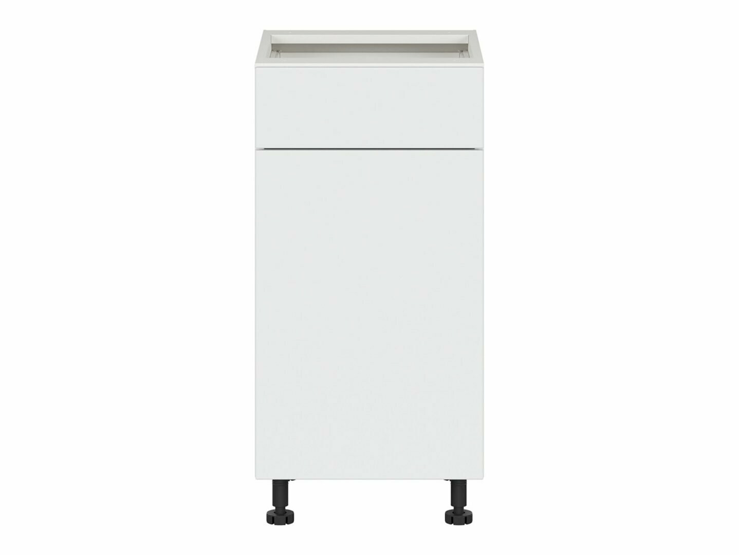 Moduļu skapis ar atvilktni un durvīm Top White 103