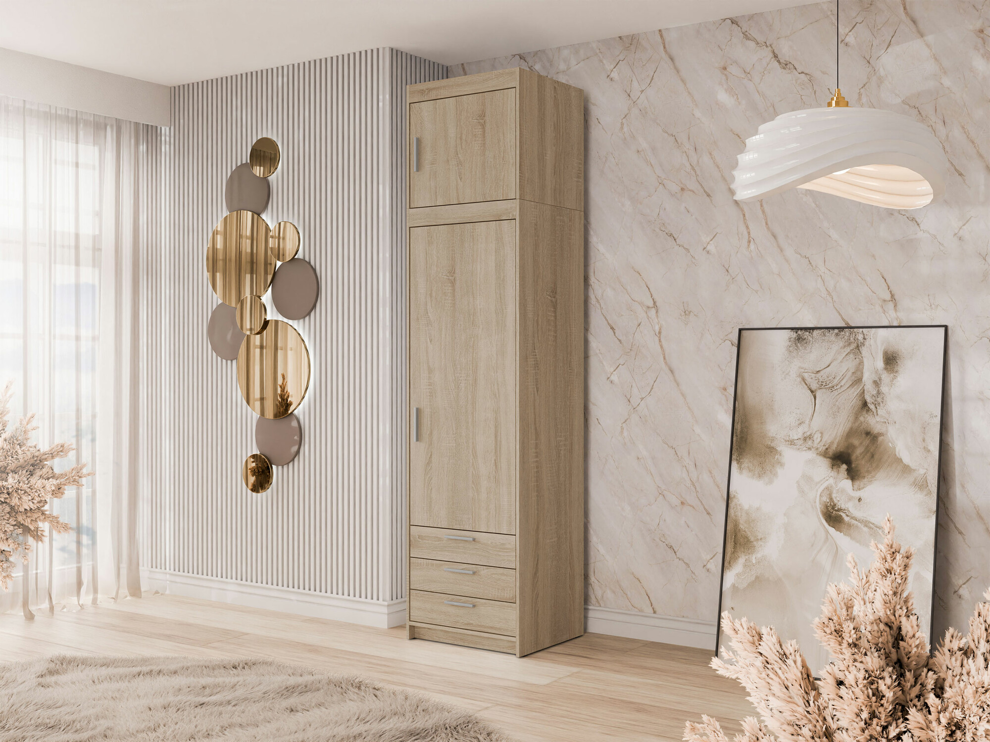 Plaukts Novduni 111 (Sonomas ozols)