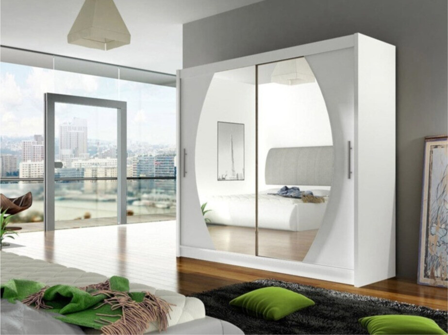 Skapis Closico Pallor IV (Balts)