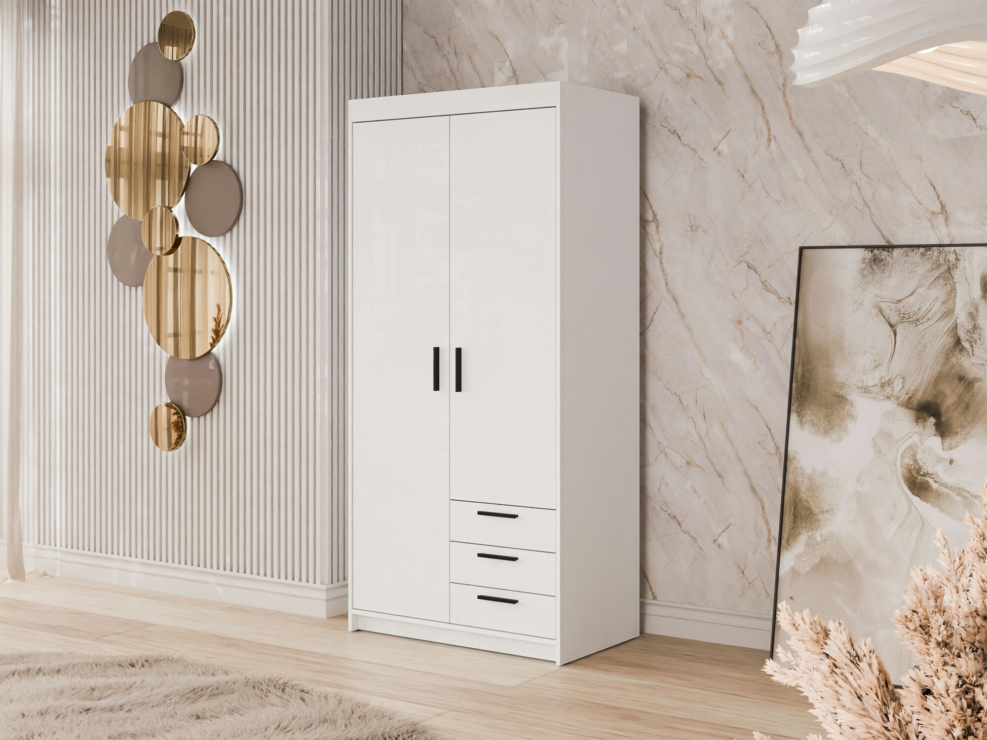 Skapis Novduni 112 (Balts)