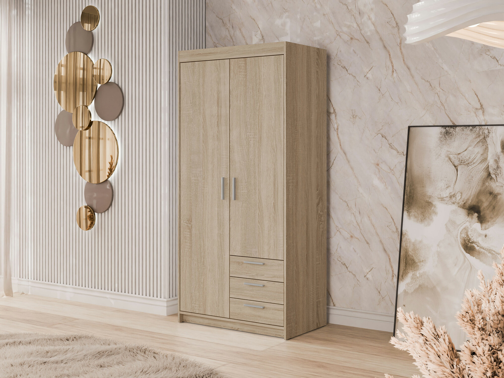 Skapis Novduni 112 (Sonomas ozols)