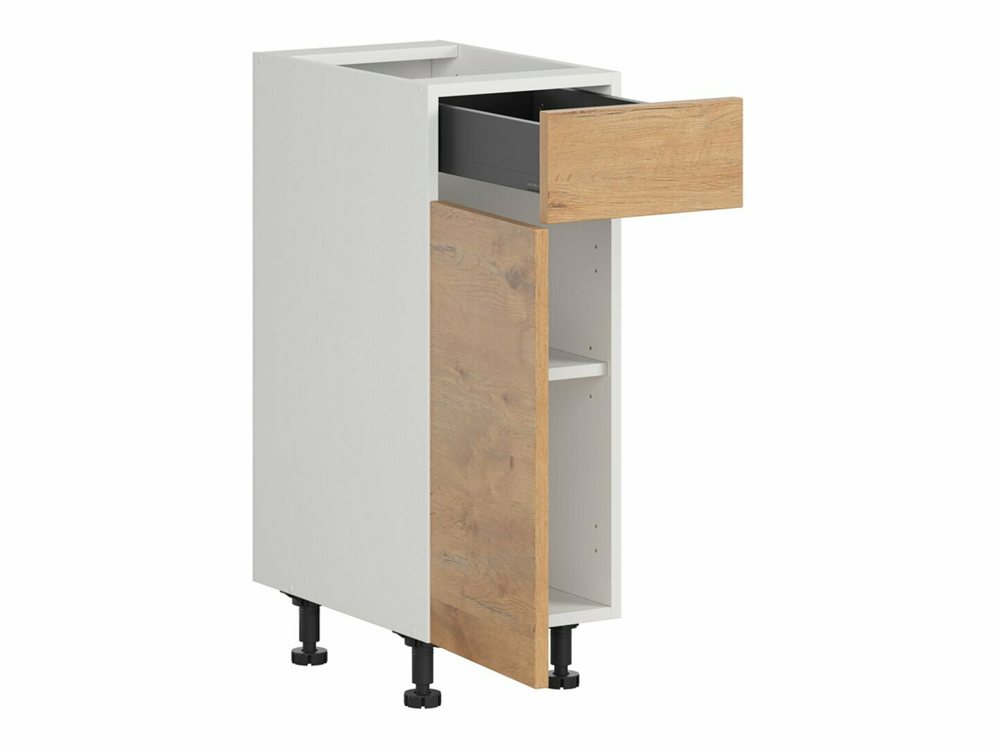 Модульный шкафчик с выдвижным ящиком и дверцами Amper Lancelot 102