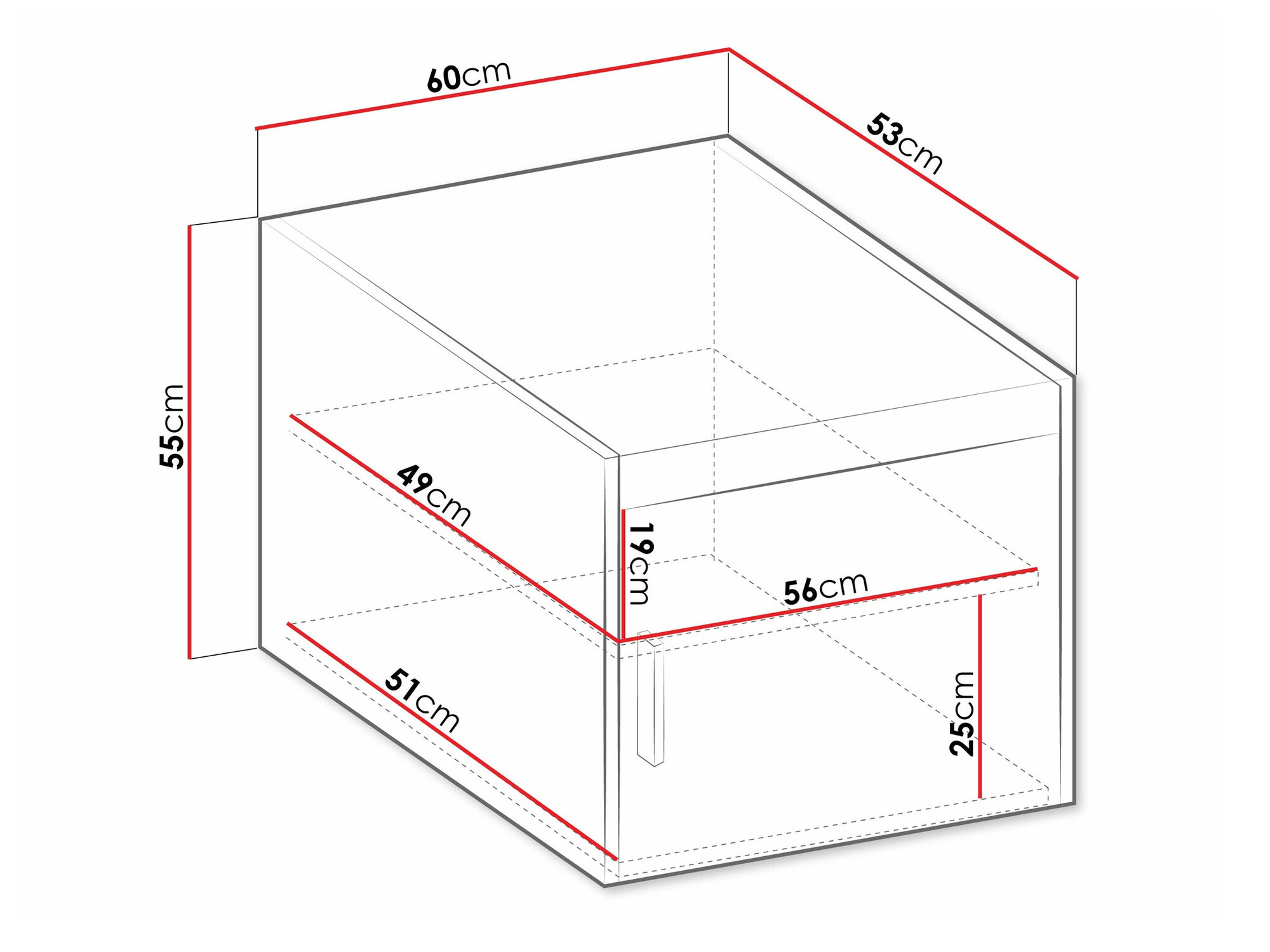 Шкафчик Novduni 117 (Белый)