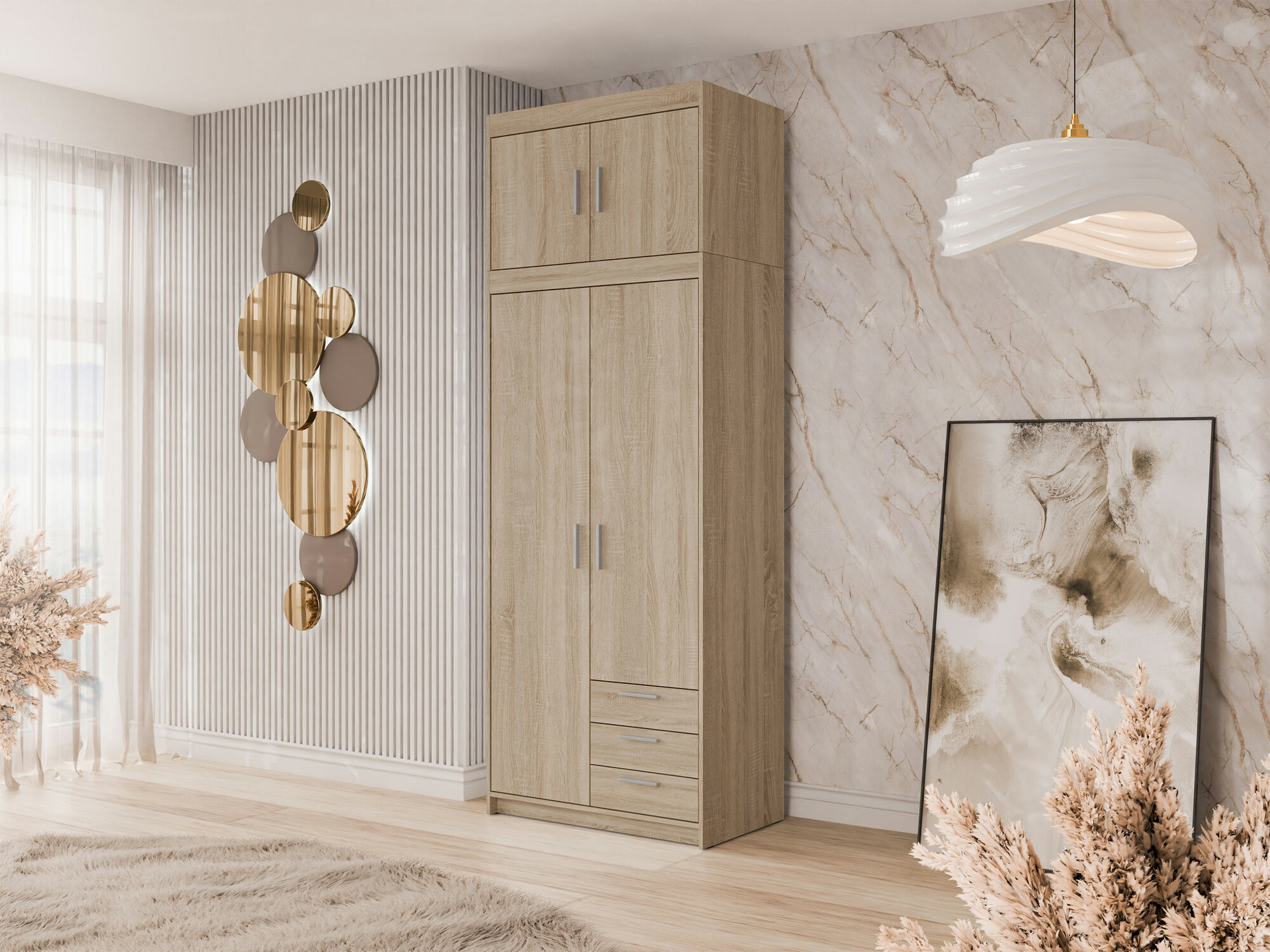 Skapis Novduni 113 (Sonomas ozols)