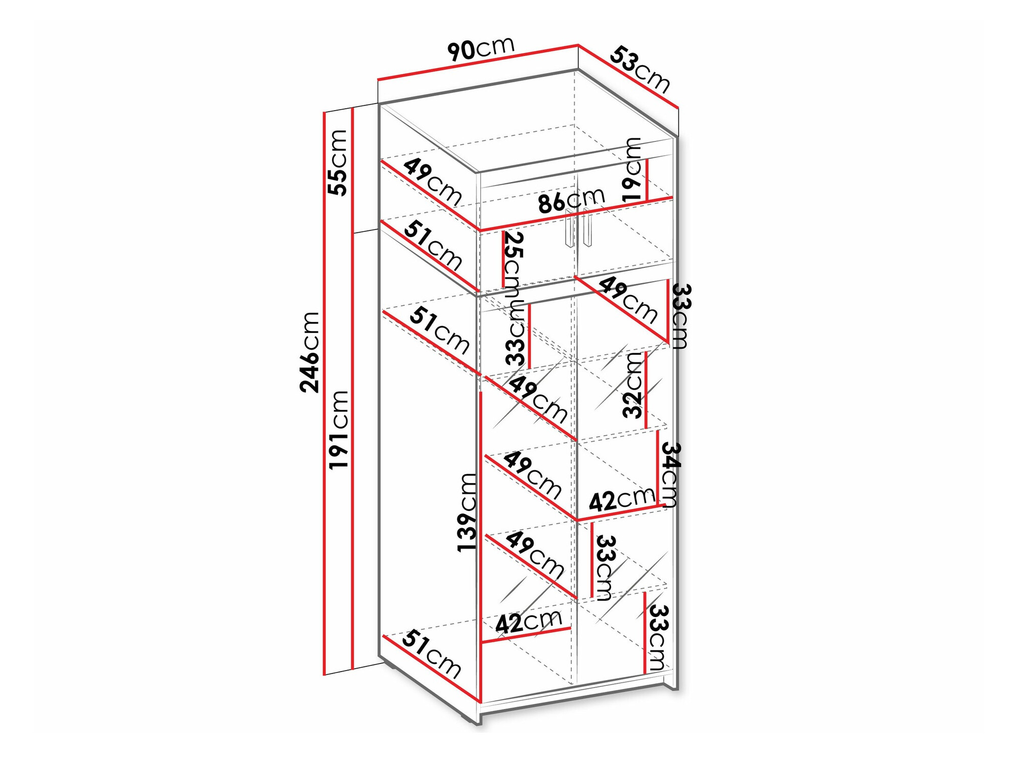 Skapis Novduni 119 (Lefkas ozols)