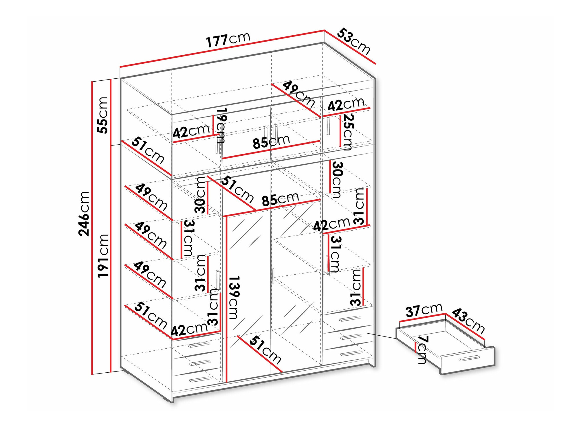 Skapis Novduni 120 (Sonomas ozols)