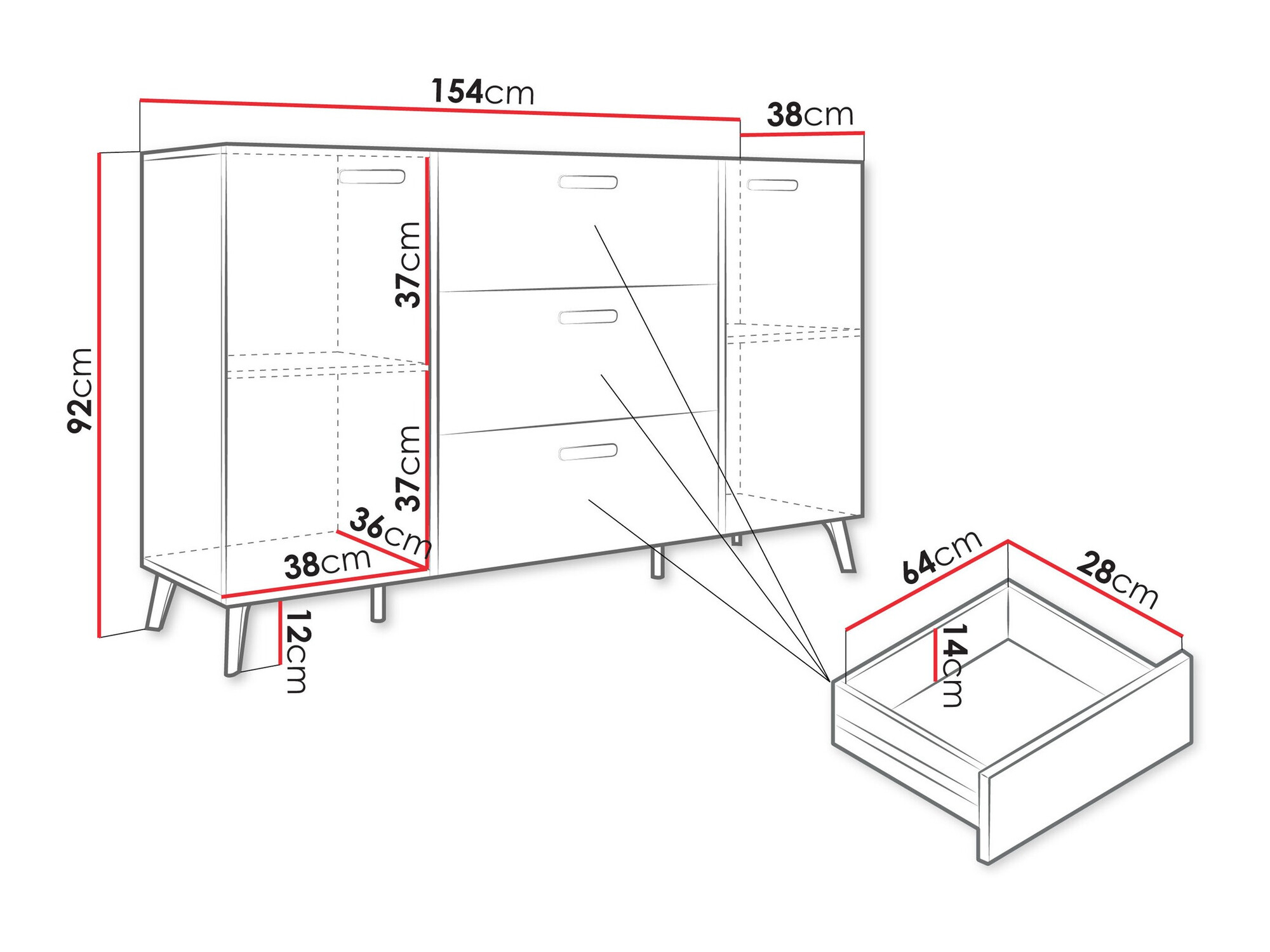 Kumode Comfivo Capella I (Kašmirs + Glancēts kašmirs)