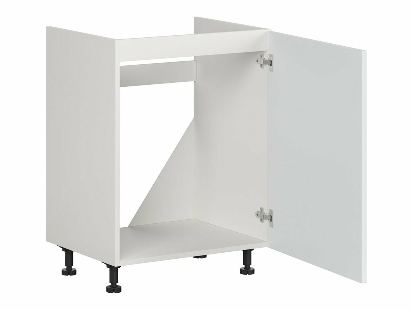 Модульный шкафчик под раковину с дверцами Top White 124