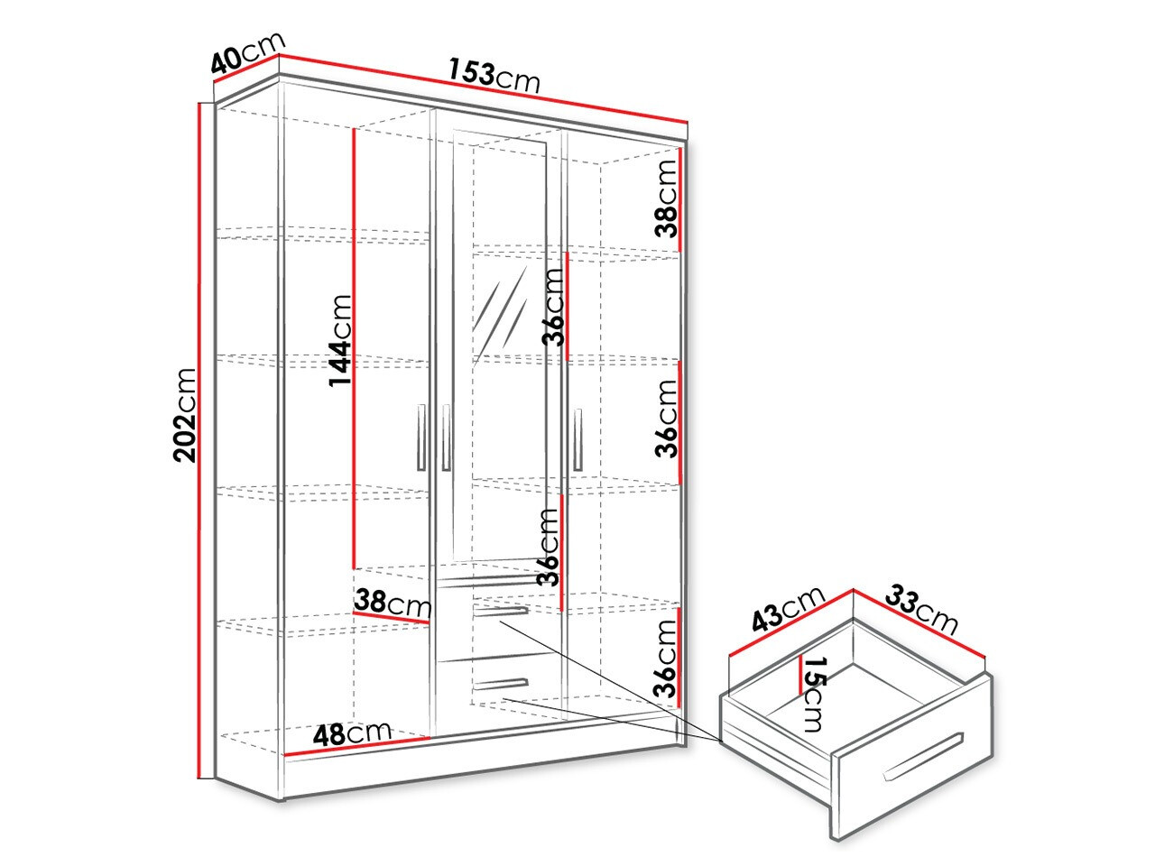 Шкаф Comfivo Romtea 103