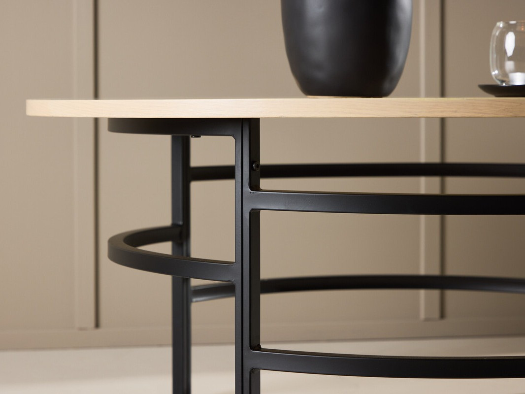 Журнальный столик Dallas 4696 (Чёрный + Светло-коричневый)