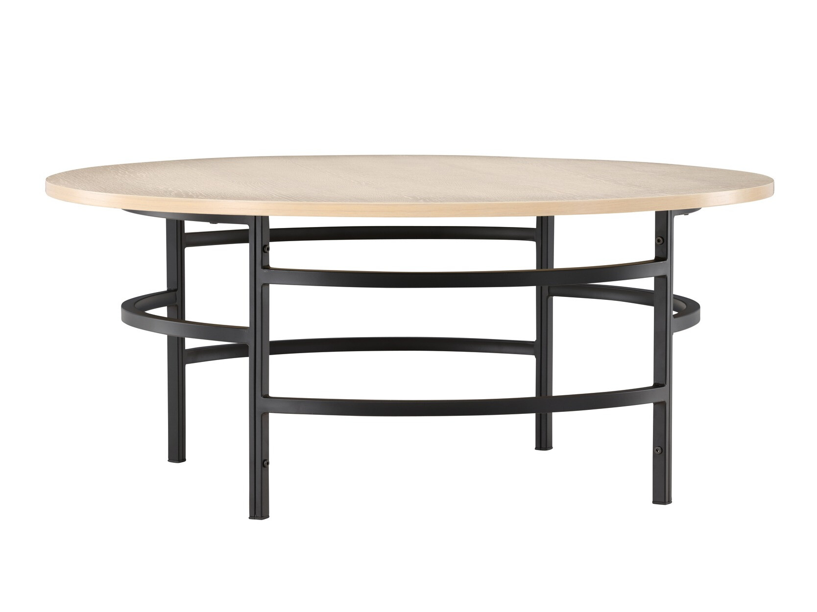 Žurnālu galdiņš Dallas 4696 (Melns + Gaiši brūns)