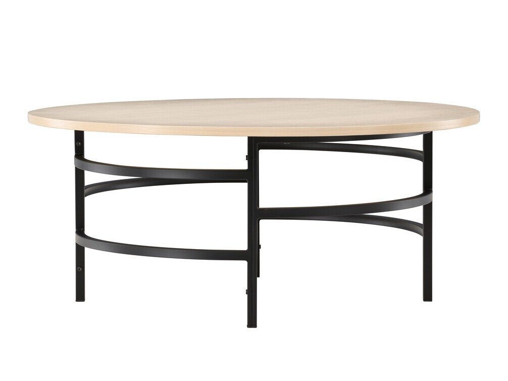 Žurnālu galdiņš Dallas 4696 (Melns + Gaiši brūns)