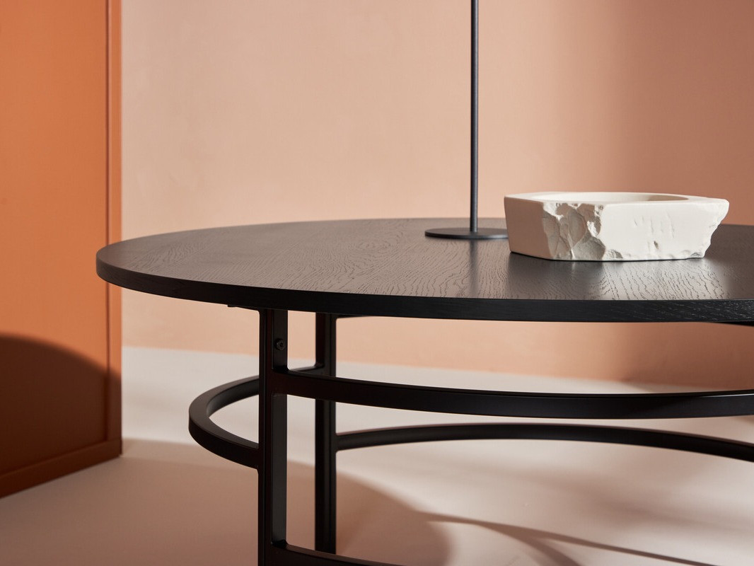 Žurnālu galdiņš Dallas 4696 (Melns)