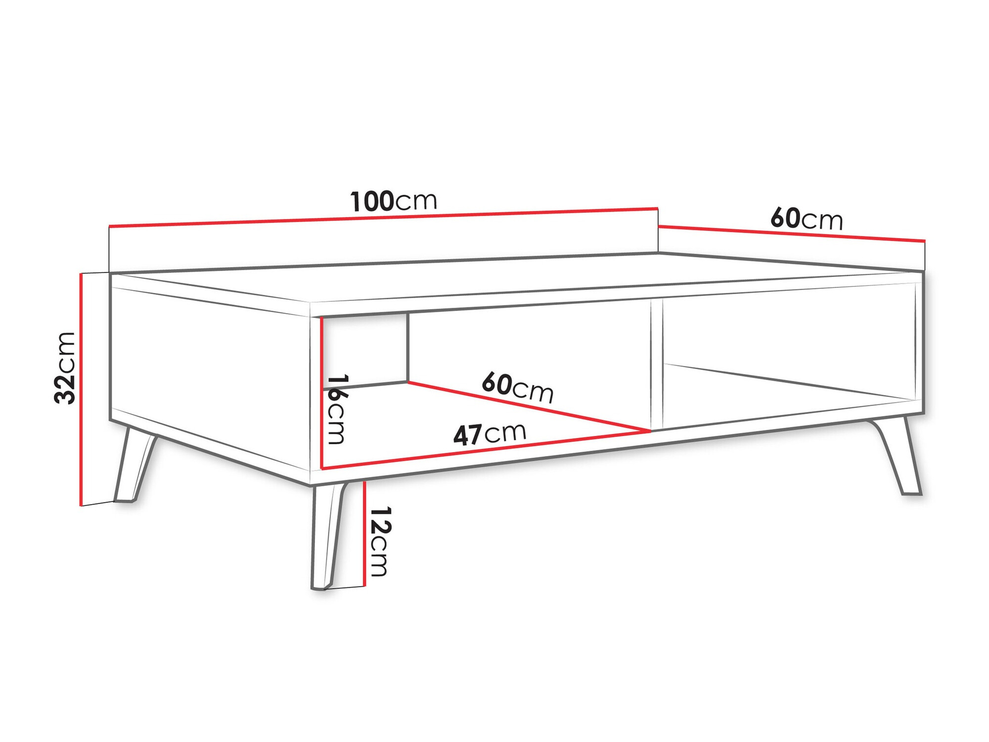 Žurnālu galdiņš Teslomo 101 (Kašmirs)