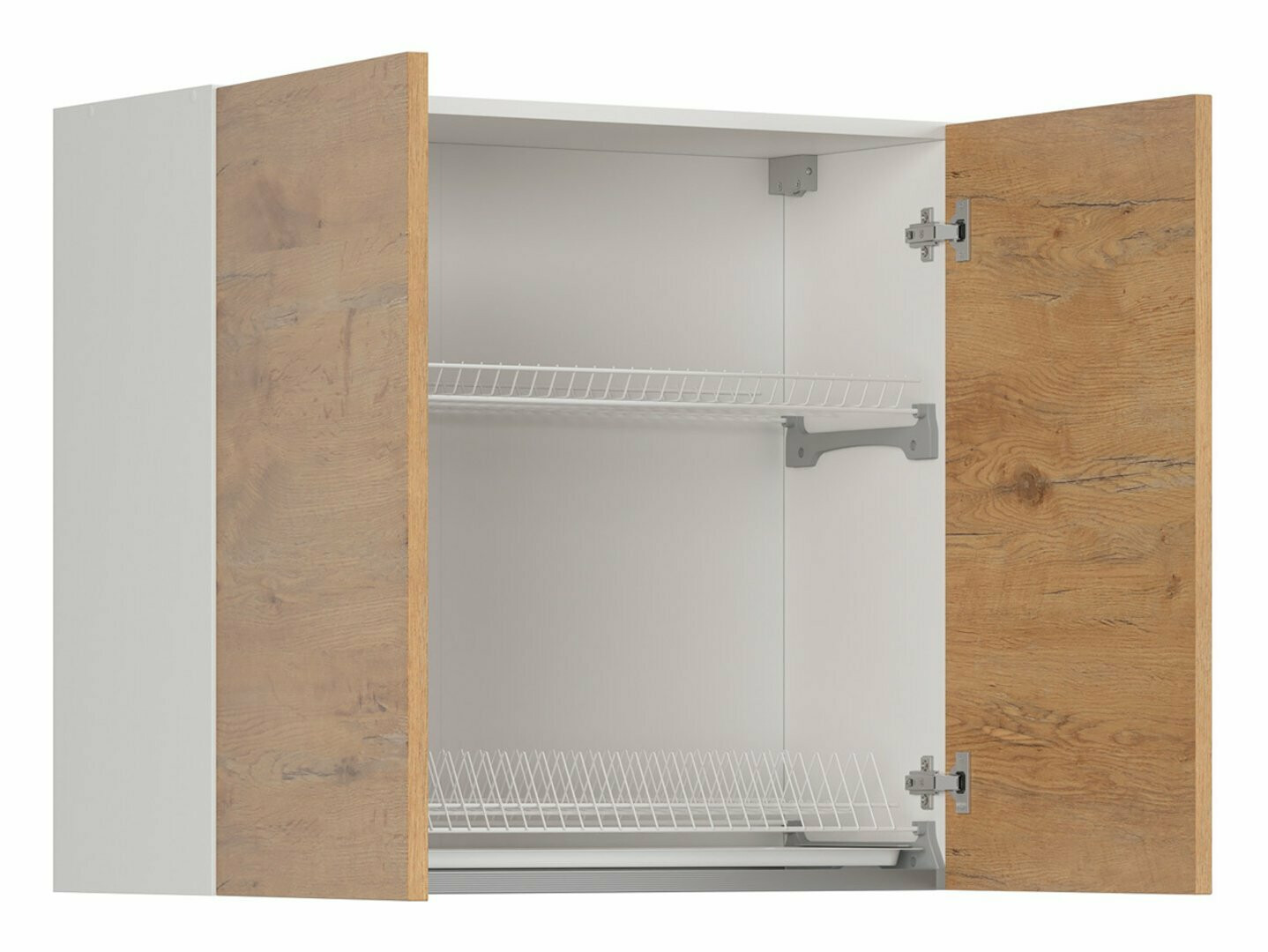 Moduļu piekarams skapis ar trauku žāvētāju Amper Lancelot 151