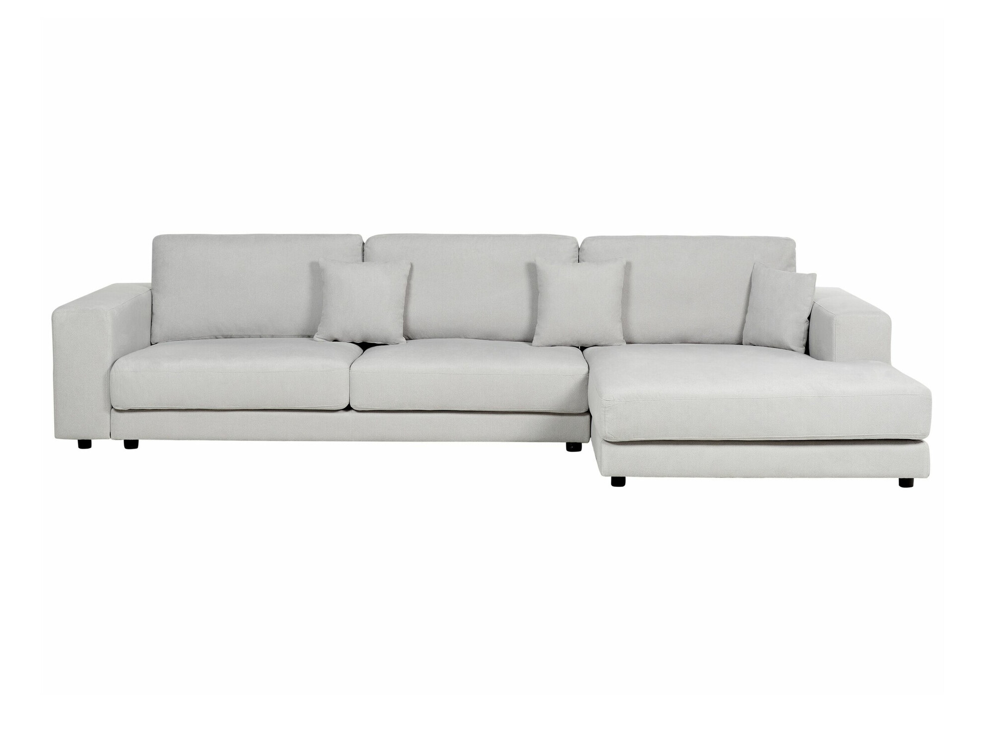 Stūra dīvāns Berwyn 2485 (Gaiši pelēks)