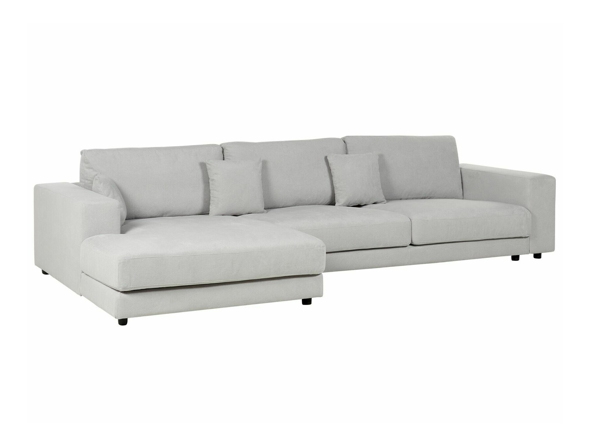 Stūra dīvāns Berwyn 2485 (Gaiši pelēks)