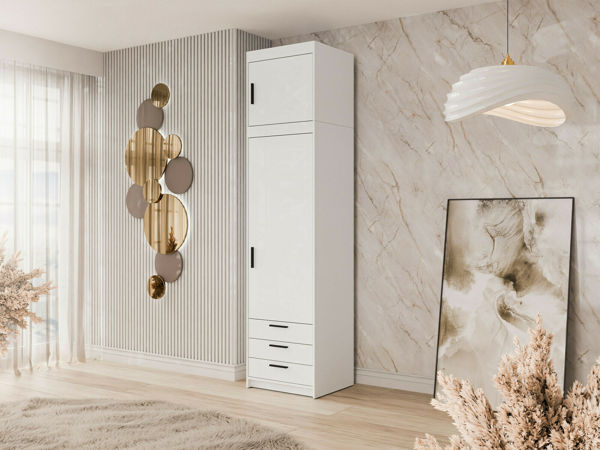 Skapis Novduni 117 (Balts)