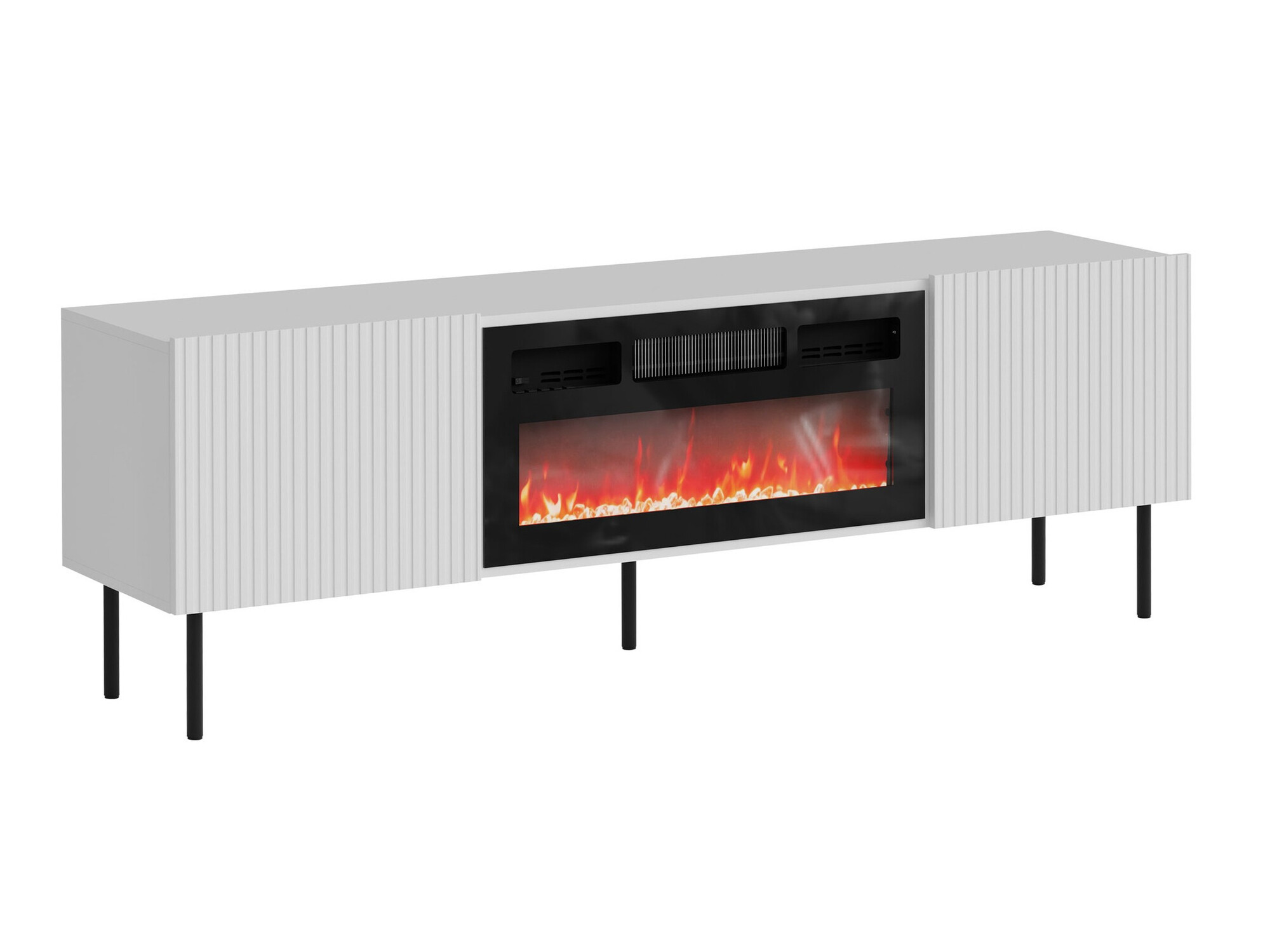 TV galds Charlotte 210 (Balts)