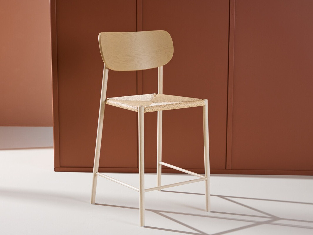 Zemais bāra krēsls Dallas 4705 (Gaiši brūns)