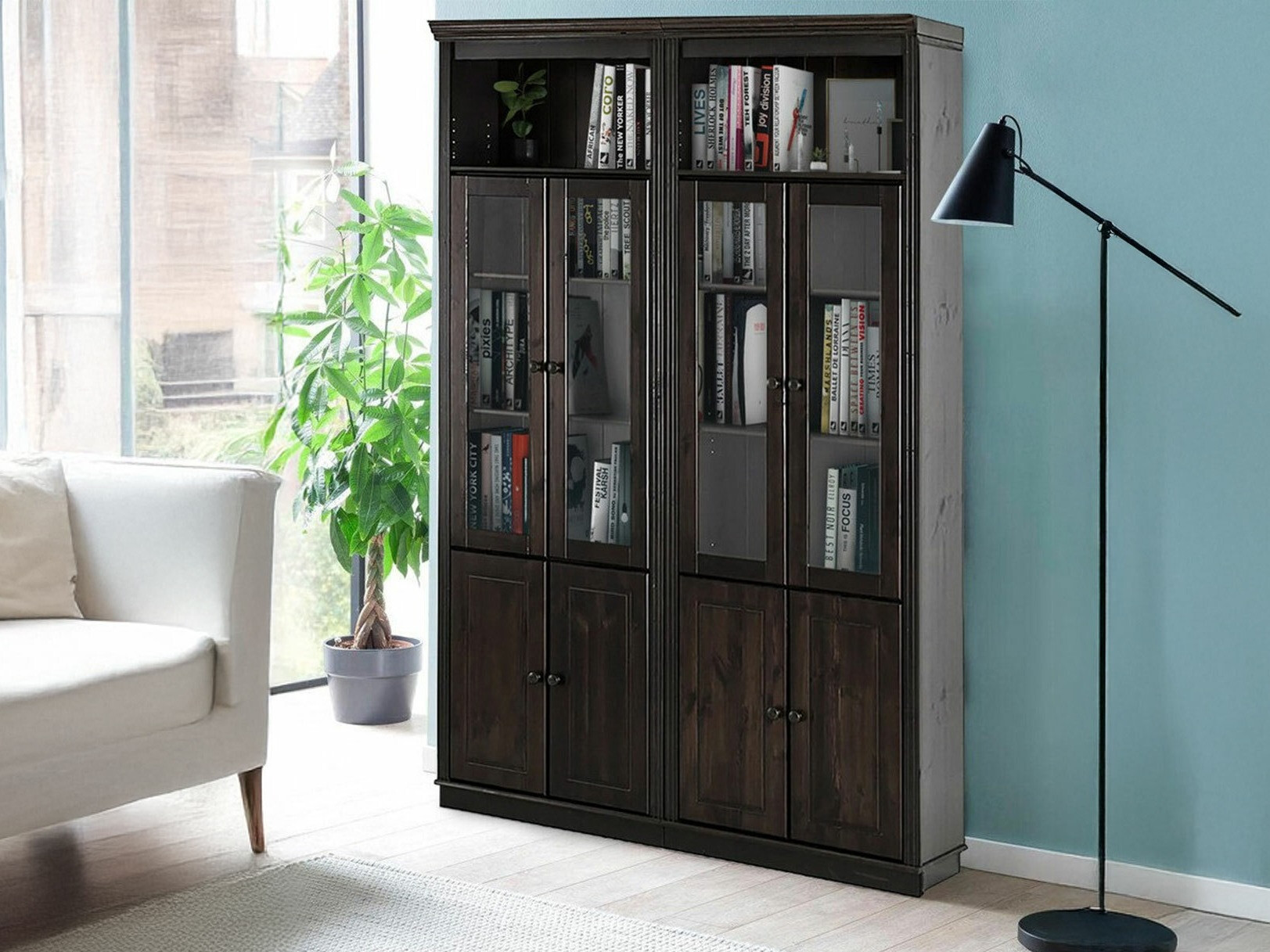 Набор полок Saltoro 119 (Темно-коричневый)