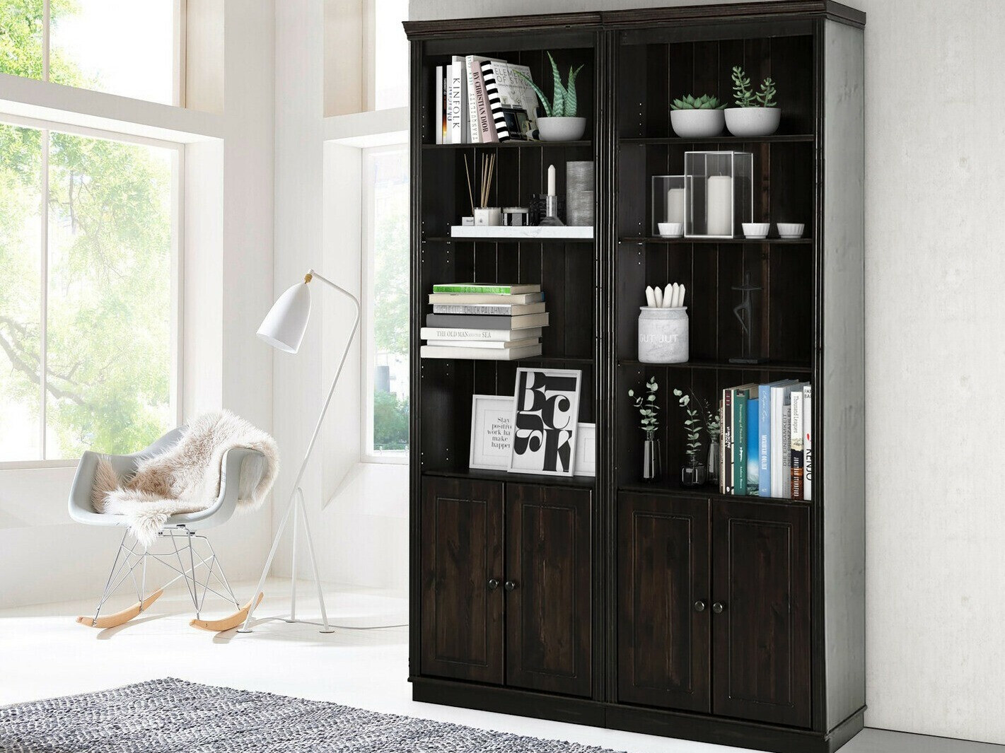 Plauktu komplekts Saltoro 115 (Tumši brūns)