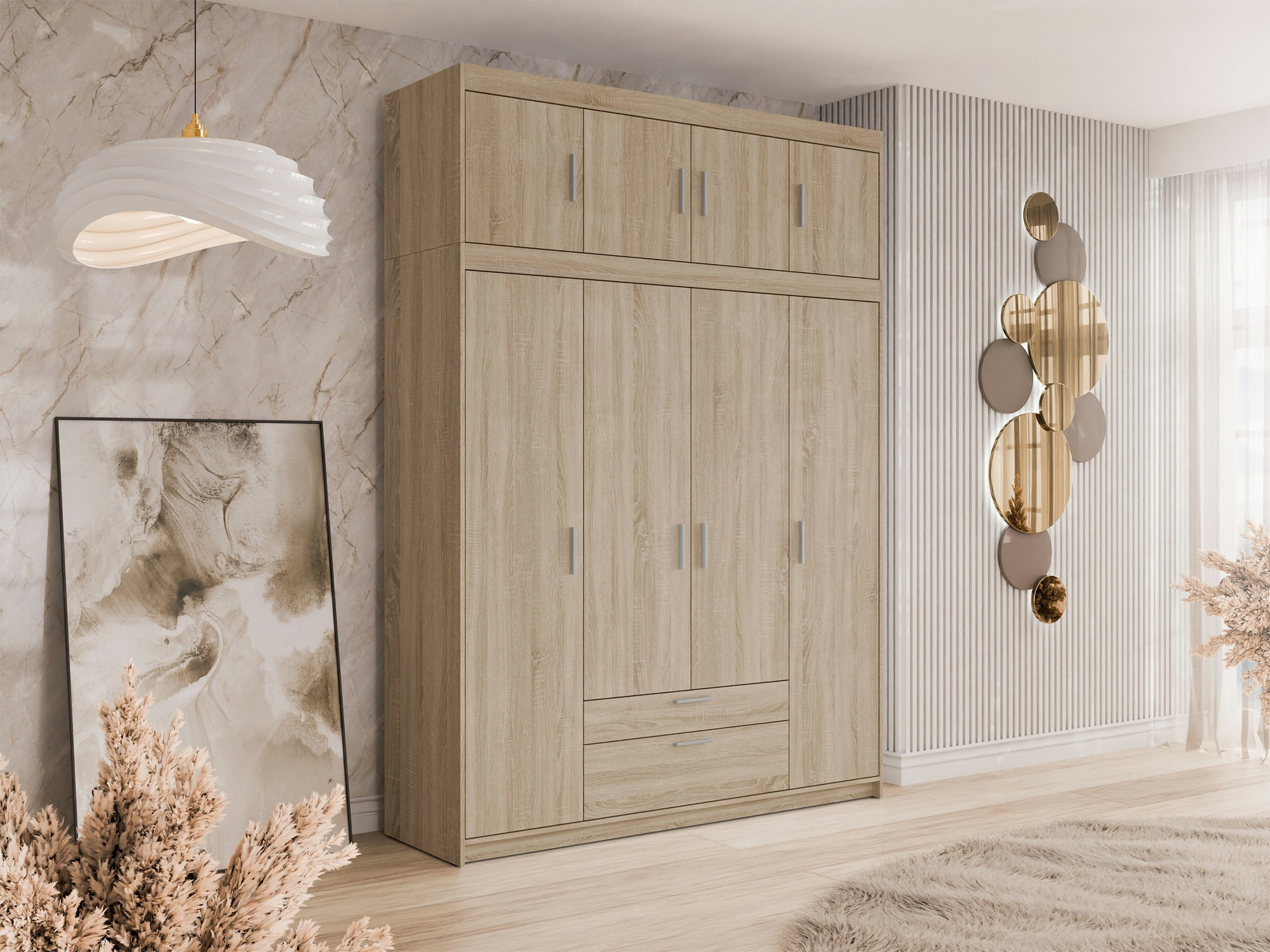 Шкаф Novduni 106 (Сонома Дуб)