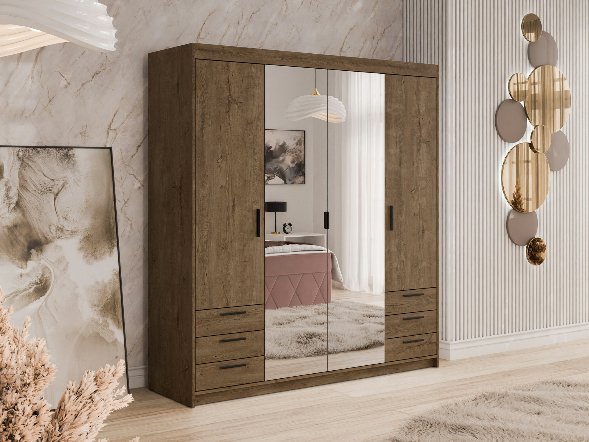 Шкаф Novduni 115 (Дуб лефкас)