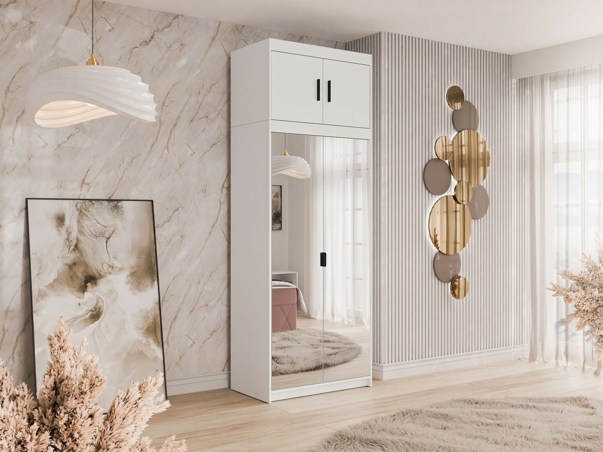 Шкаф Novduni 119 (Белый)