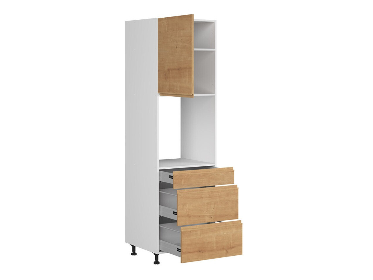 Модульный шкафчик для встроенной техники Soli Oak 129