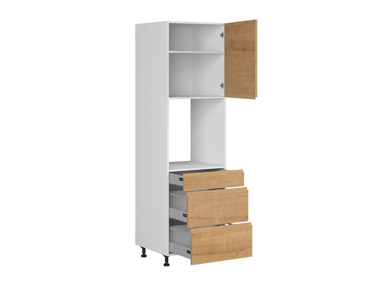 Модульный шкафчик для встроенной техники Soli Oak 129